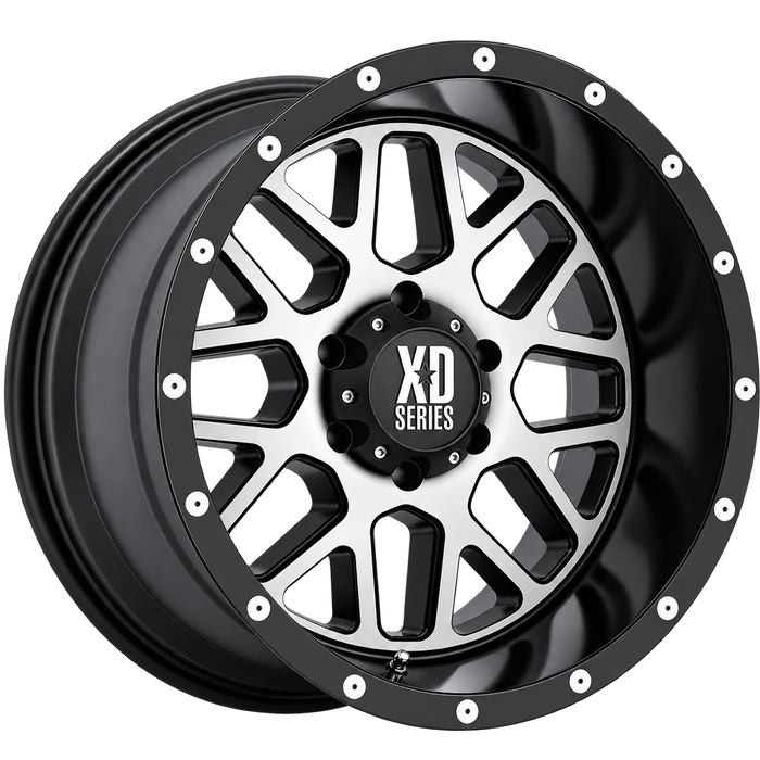 XD820 18X9 5X150 S-BLK MACH 18MM