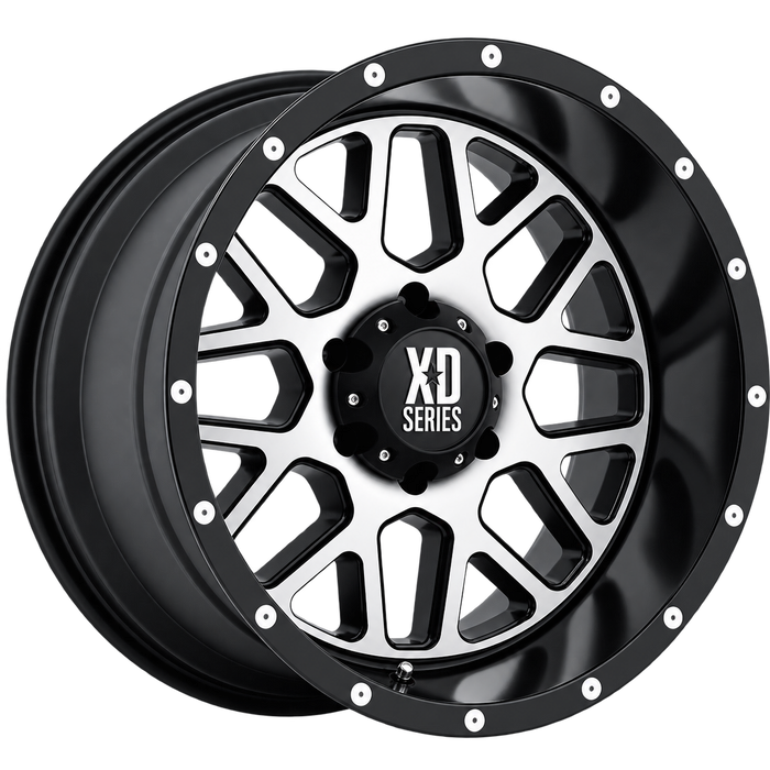 XD820 16X7 5X130 S-BLK MACH 42MM
