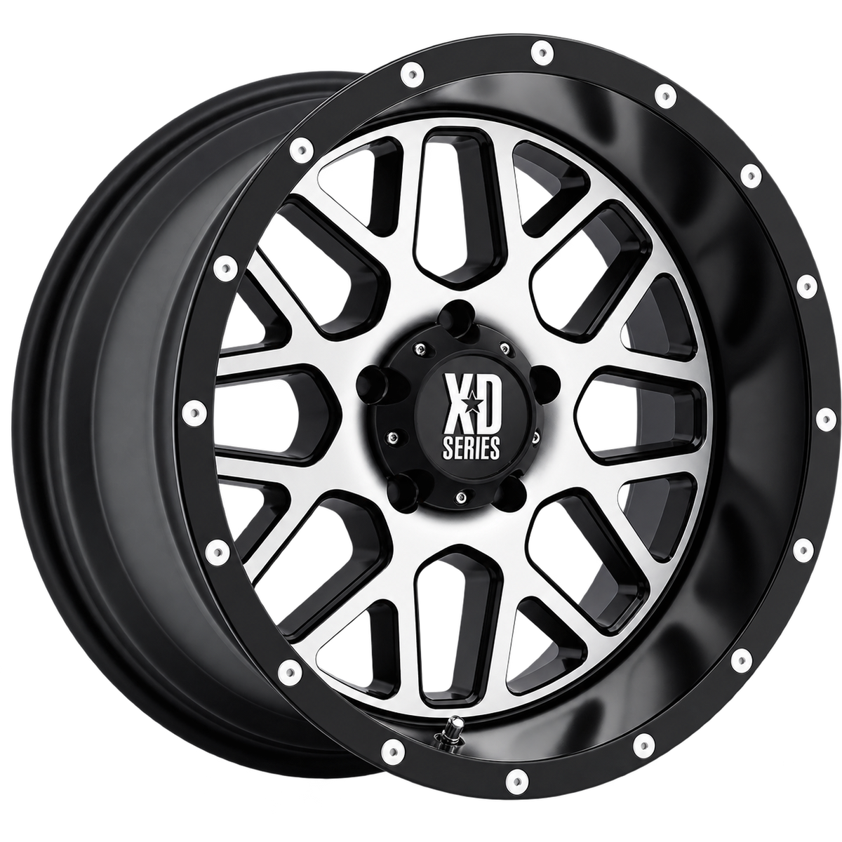 XD820 18X9 6X135 S-BLK MILL 18MM
