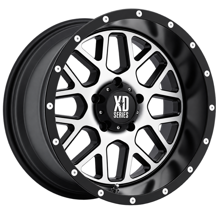 XD820 18X9 6X135 S-BLK MILL 18MM