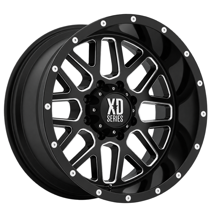 XD820 20X10 5X5.0 S-BLK MILL -24MM