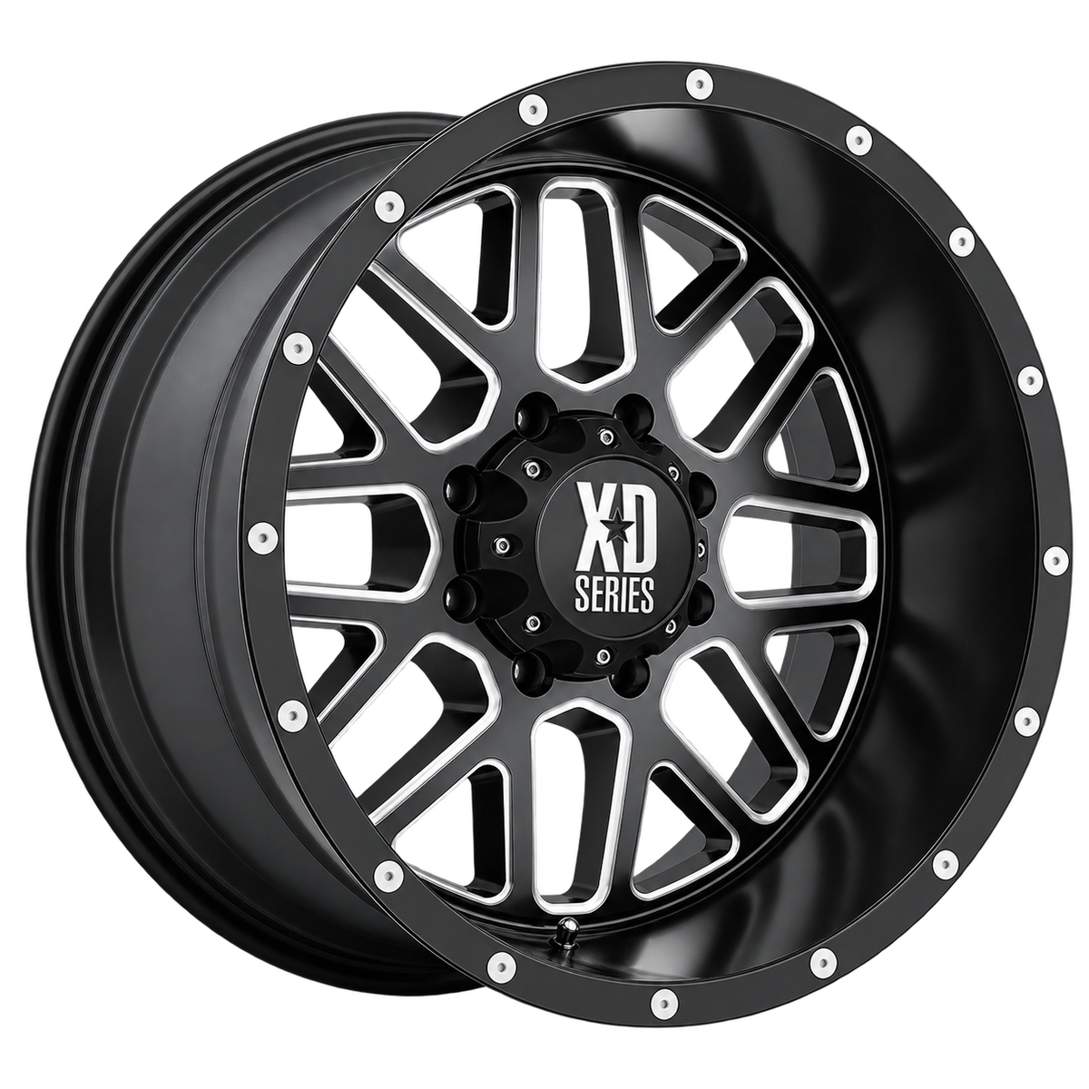 XD820 20X10 5X150 S-BLK MILL -24MM