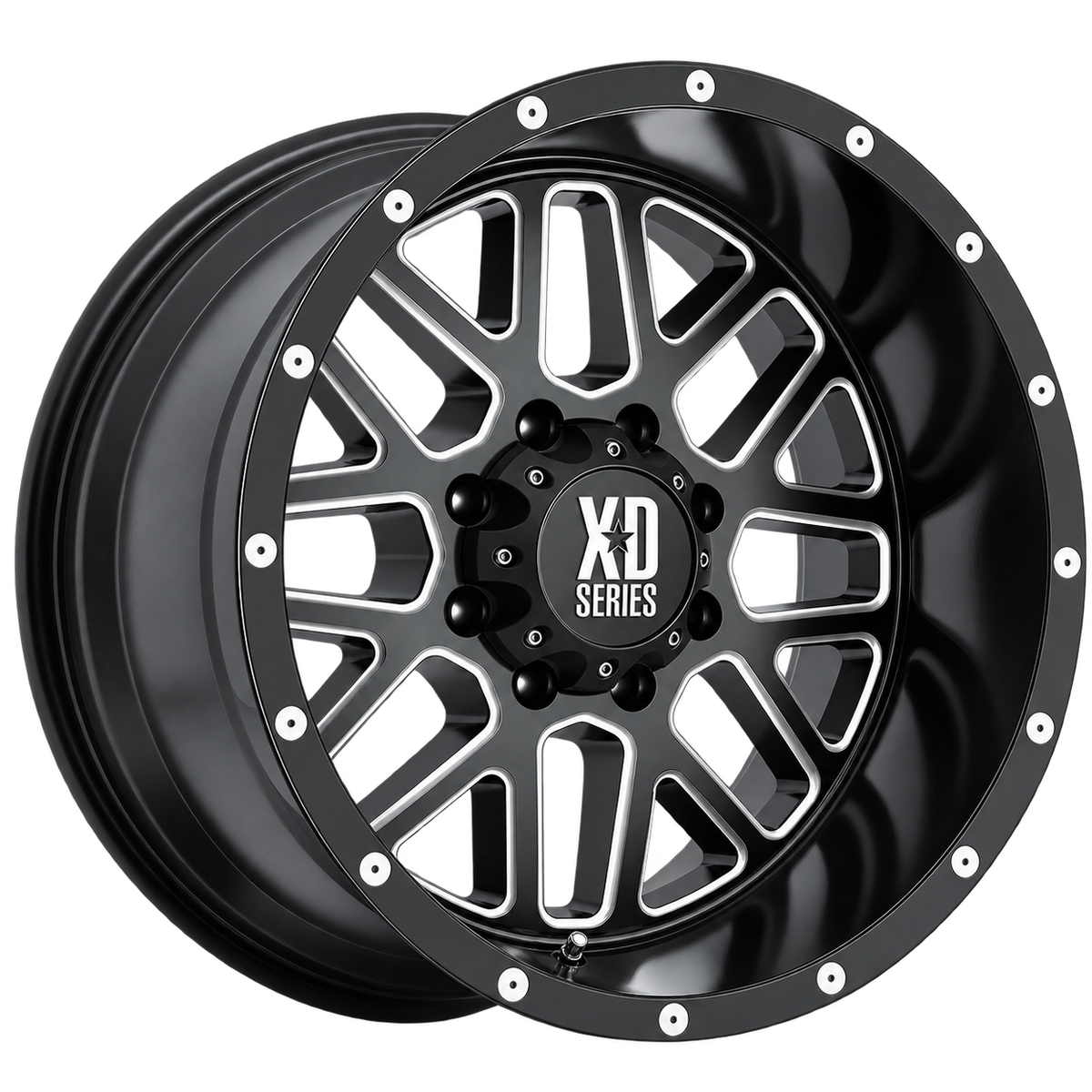 XD820 18X9 6X120 S-BLK MILL 18MM
