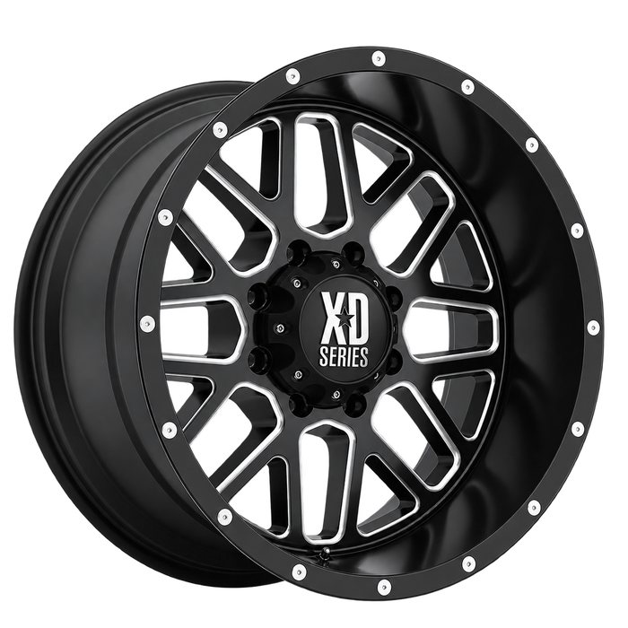XD820 20X9 8X180 S-BLK MILL 00MM