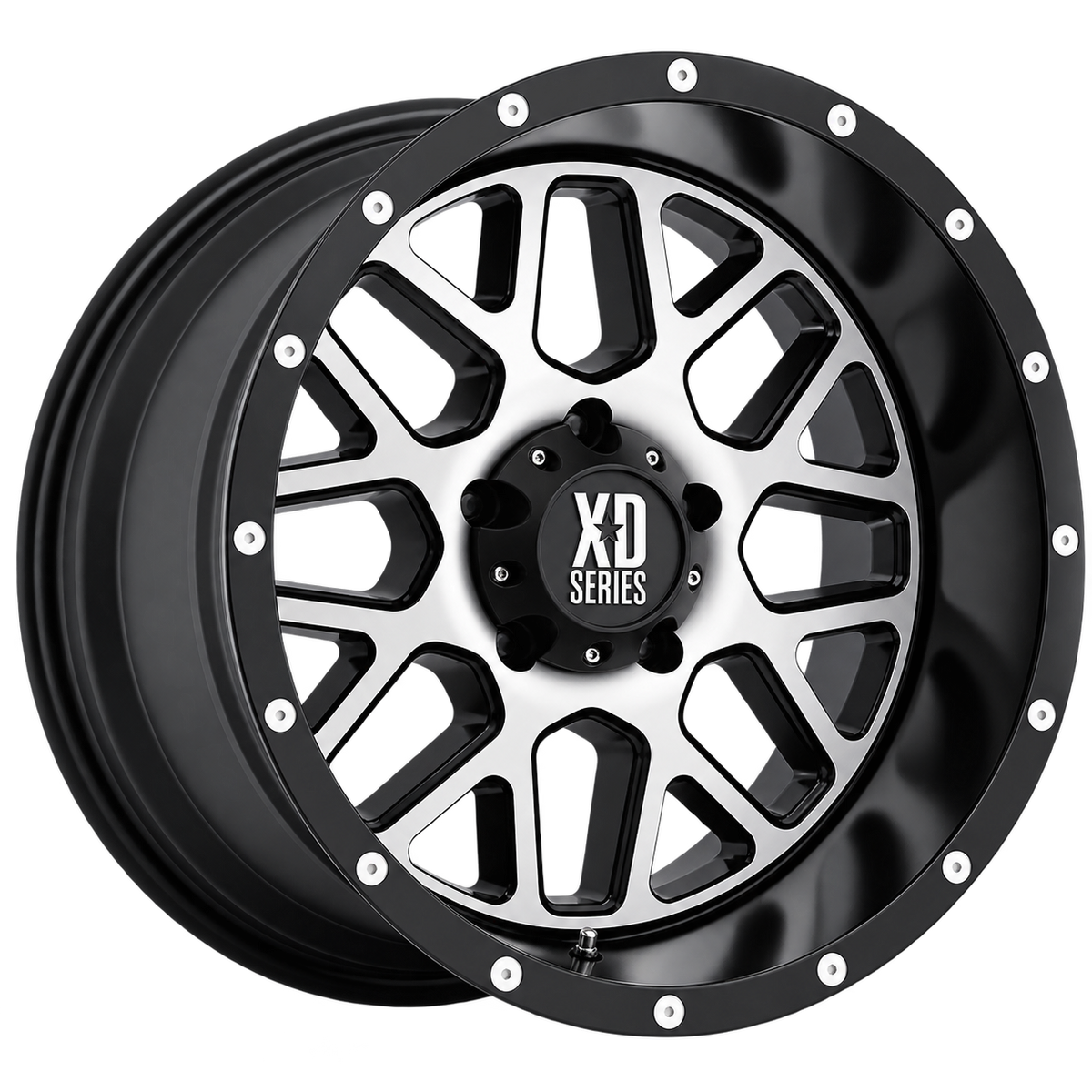 XD820 20X9 8X180 S-BLK MILL 18MM