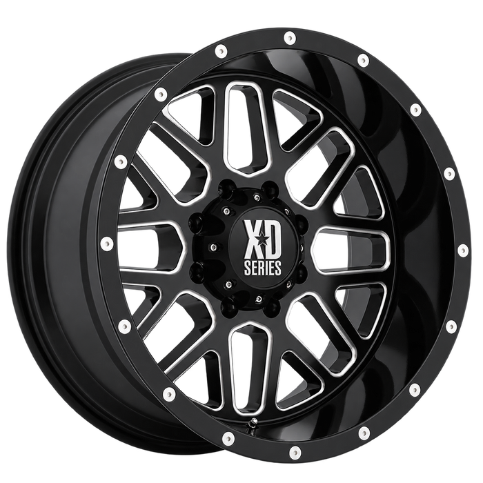 XD820 20X10 8X180 S-BLK MILL -24MM