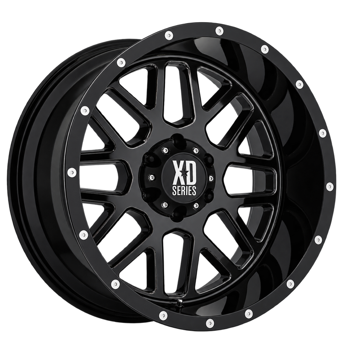 XD820 18X9 8X180 S-BLK MILL 18MM