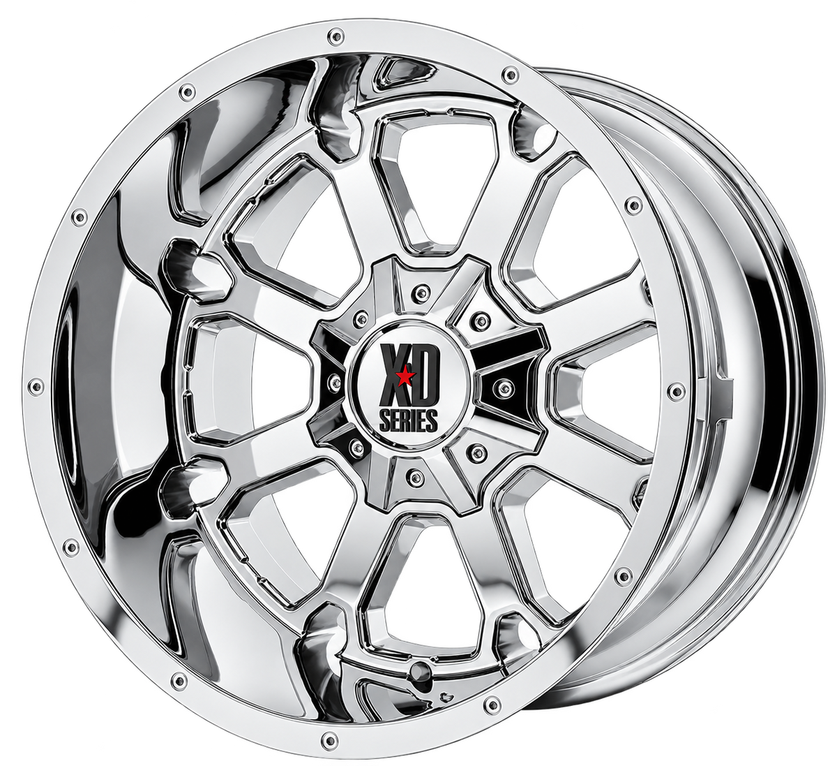 XD825 22X10 8X170 CHROME -18MM