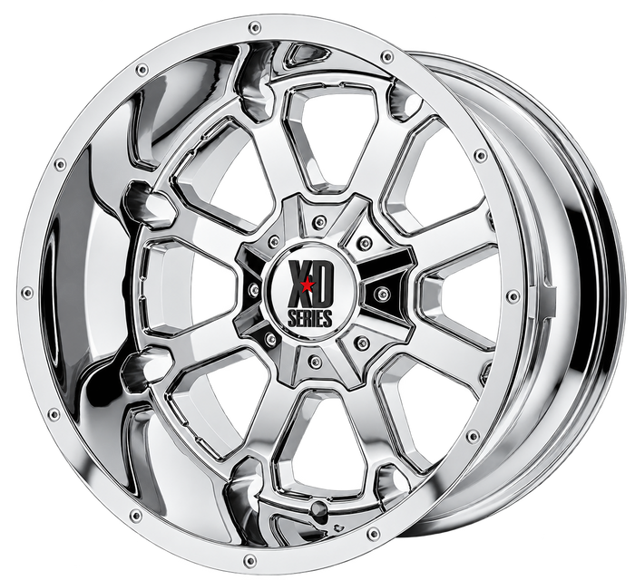 XD825 22X10 8X170 CHROME -18MM