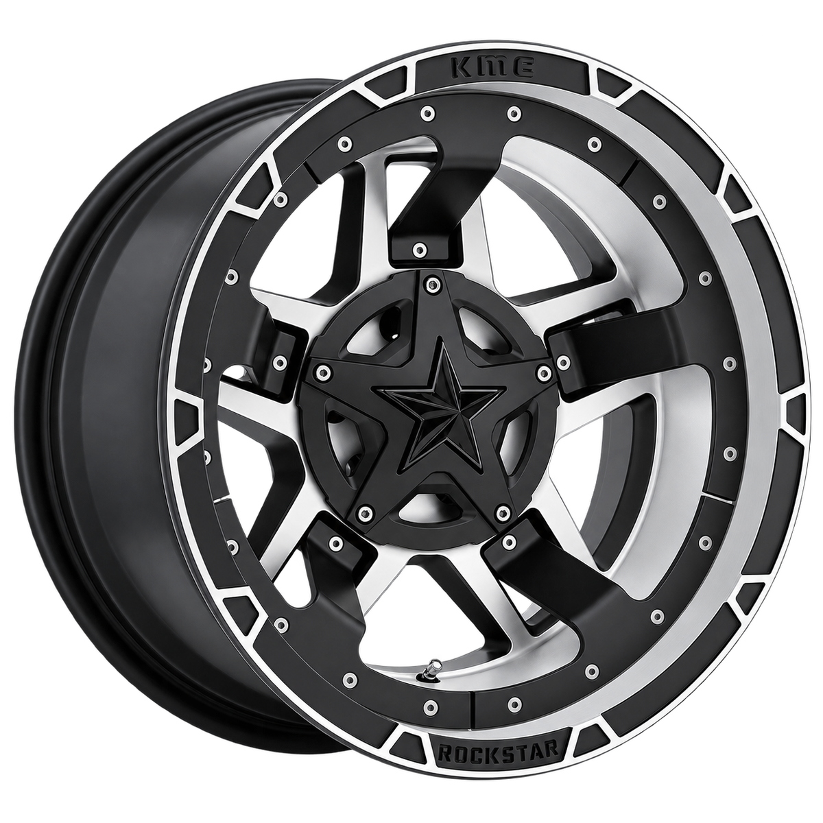 XD827 20X10 5X5.0/5.5 M-BLK MACH -24MM