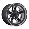XD827 22X12 5X5.0/5.5 M-BLK MACH -44MM