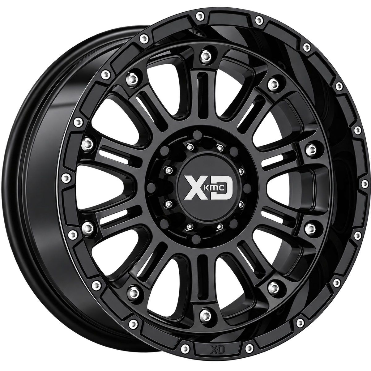 XD829 17X9 5X5.5 G-BLK -12MM