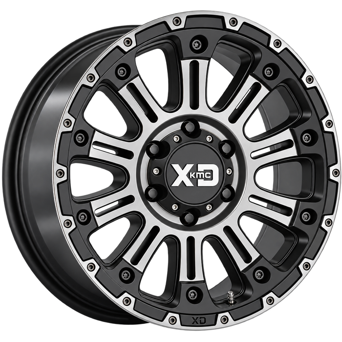XD829 18X9 6X5.5 S-BLK MACH GTCC 00MM