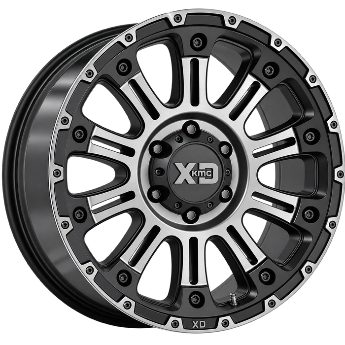 XD829 18X9 6X135 S-BLK MACH GTCC 18MM