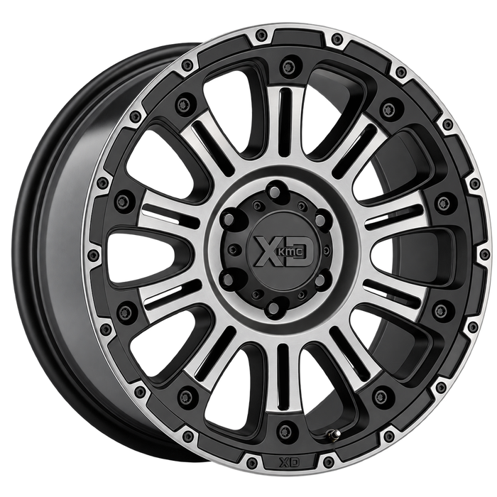 XD829 18X9 8X6.5 S-BLK MACH GTCC 00MM