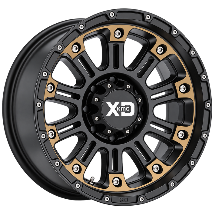 XD829 18X9 6X135 S-BLK MACH DTCC 18MM