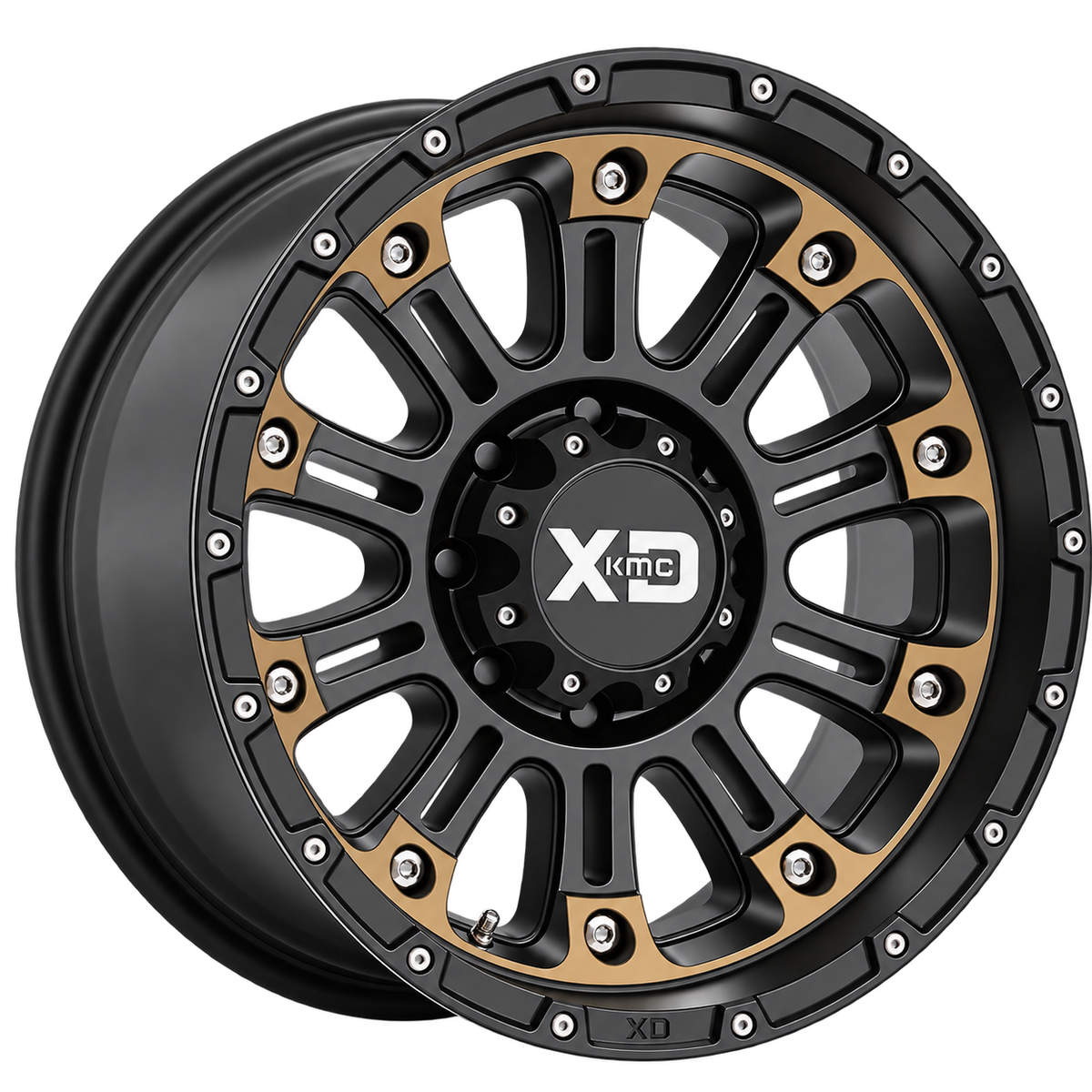 XD829 18X9 8X180 S-BLK MACH DTCC 18MM
