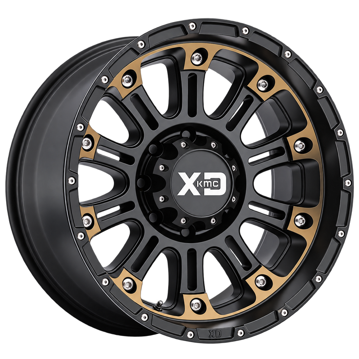 XD829 17X9 5X5.5 S-BLK MACH DTCC 18MM