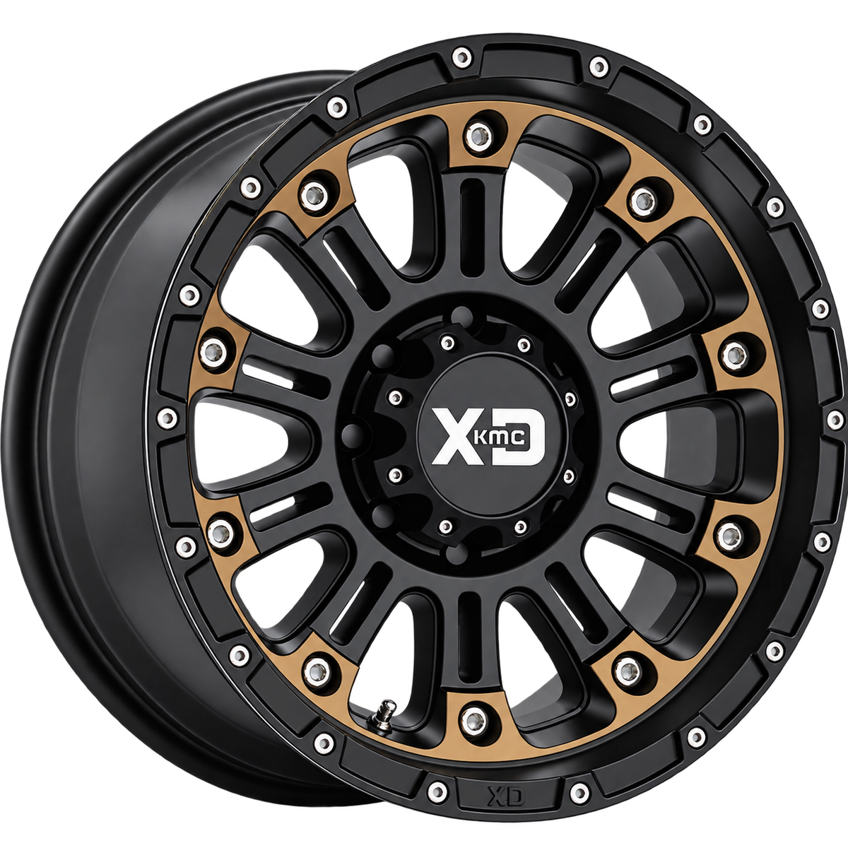 XD829 17X9 8X6.5 S-BLK MACH DTCC -12MM