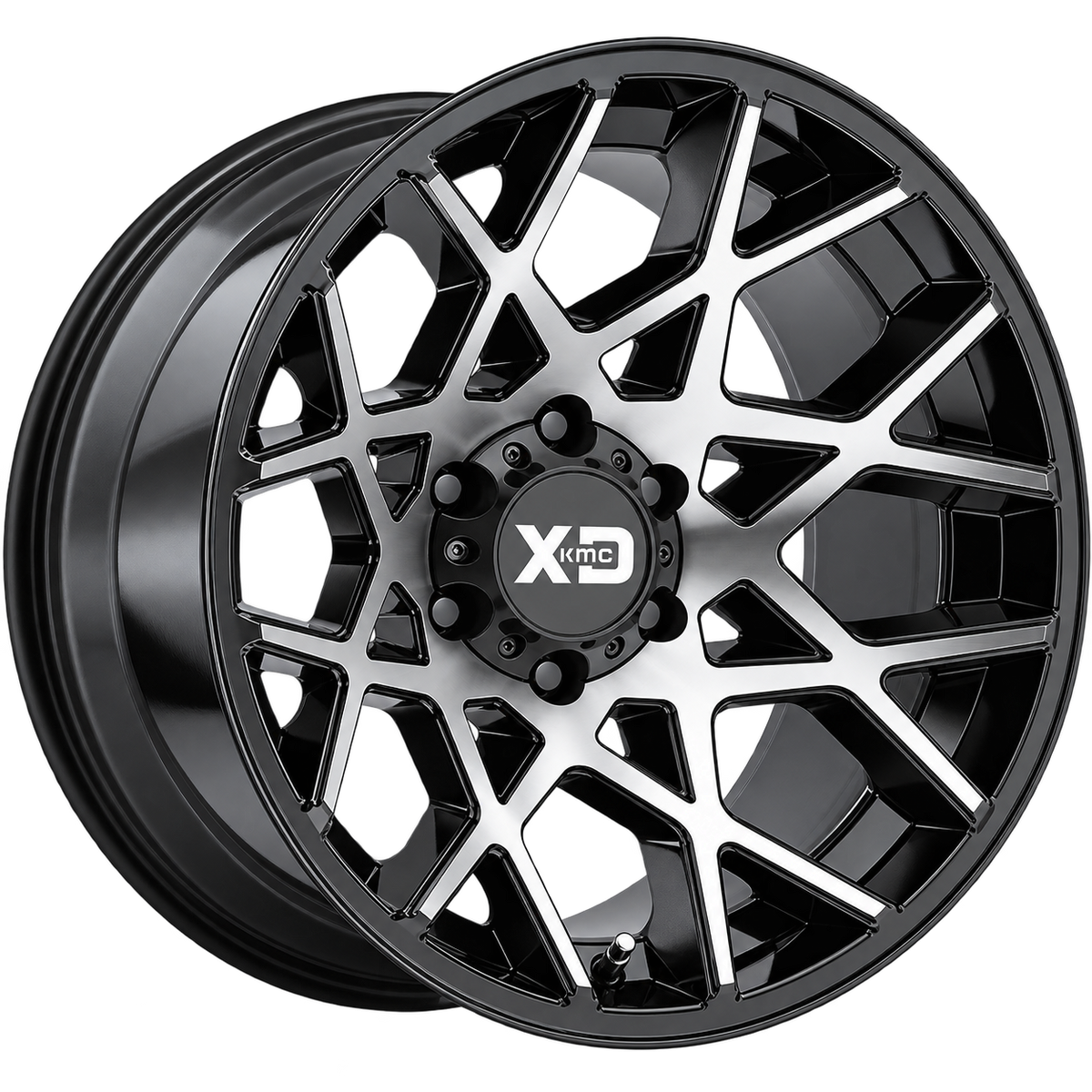 XD831 22X12 6X135 G-BLK MACH -44MM