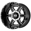 XD832 20X9 8X170 G-BLK MACH 18MM
