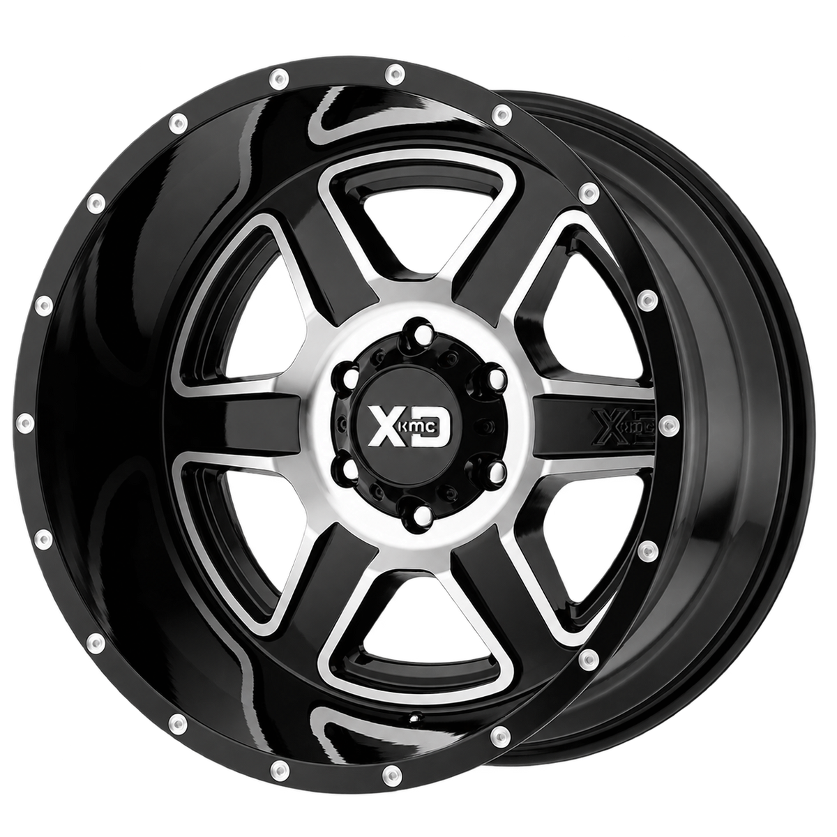 XD832 20X9 8X170 G-BLK MACH 18MM