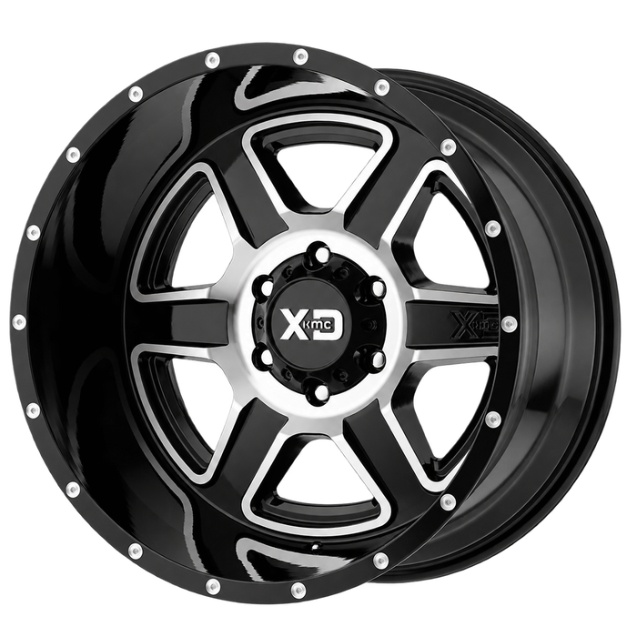 XD832 20X9 8X170 G-BLK MACH 18MM
