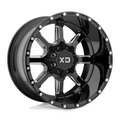 XD838 22X12 5X5.5/150 G-BLK MILL -44MM