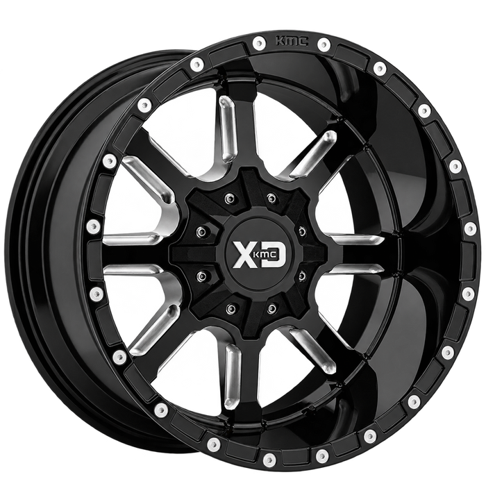 XD838 22X12 5X5.5/150 G-BLK MILL -44MM