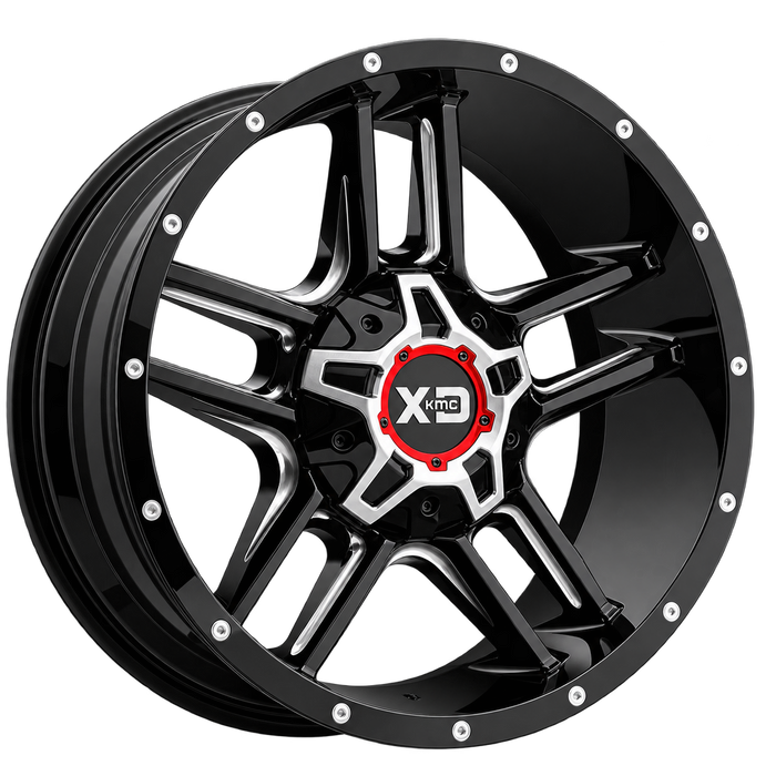 XD839 20X9 5X5.5/150 G-BLK MILL 18MM