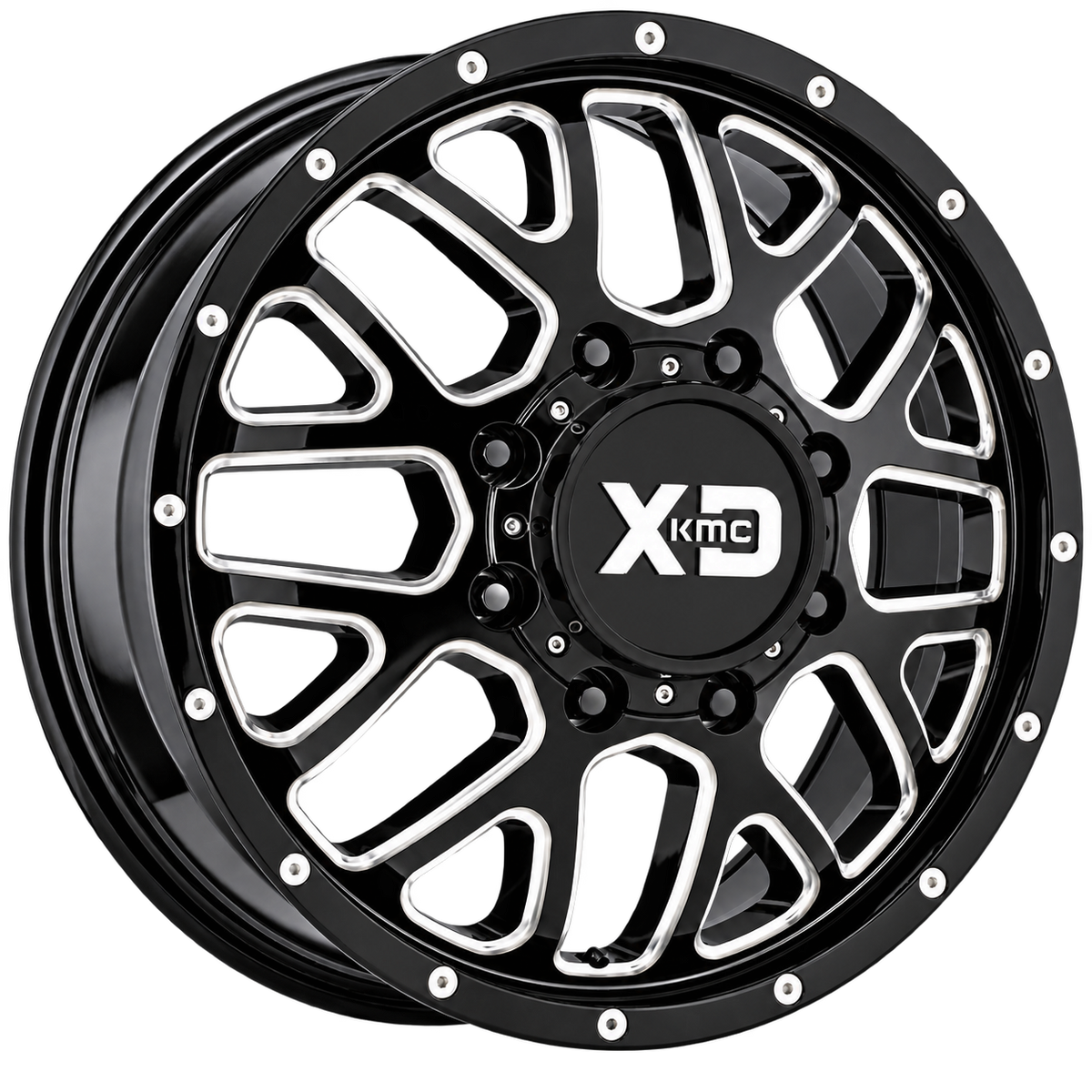 XD843 17X6.5 8X200 G-BLK MILL 111MM