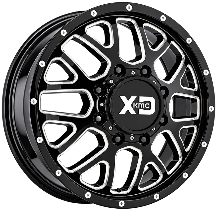 XD843 17X6.5 8X200 G-BLK MILL 111MM