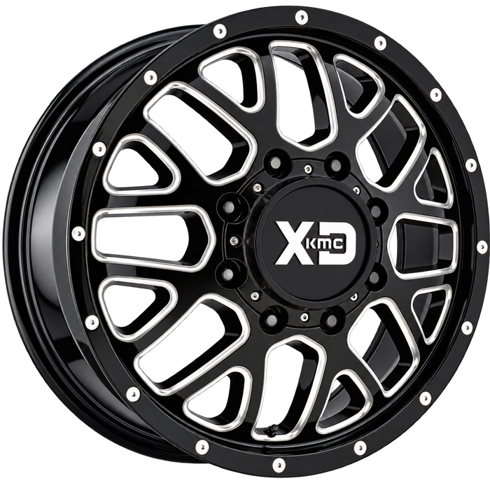 XD843 17X6.5 8X6.5 G-BLK MILL -140MM