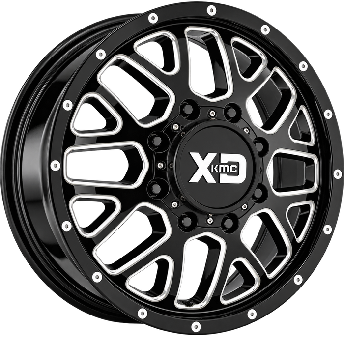 XD843 17X6.5 8X200 G-BLK MILL -155MM