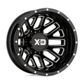 XD843 17X6.5 8X200 G-BLK MILL -155MM