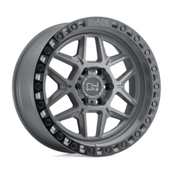 BR KELSO 17X9 5X114 -18 76 BTL GRY BLK