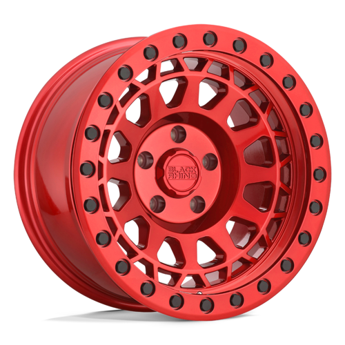 BR PRIMM 17X9 5X114 -18 71 CNDY RED BLK