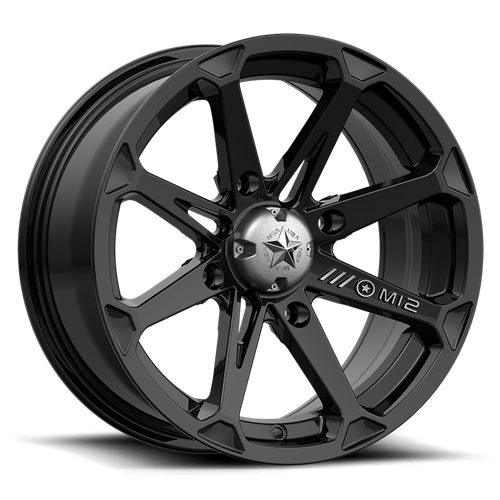 DIESEL UTV 15X7 4X137 GLOSS BLACK 10MM