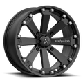 KORE UTV 14X7 4X156 MATTE BLACK 00MM