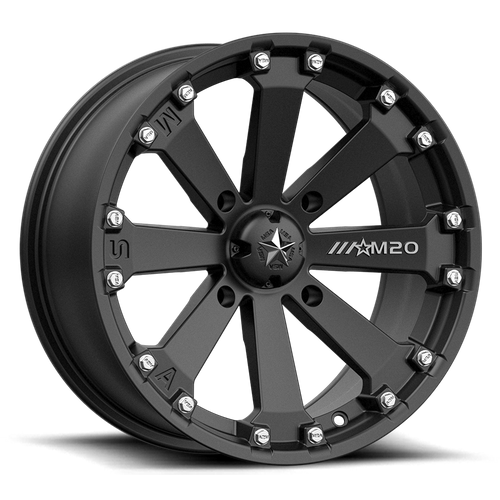 KORE UTV 16X7 4X137 MATTE BLACK 00MM