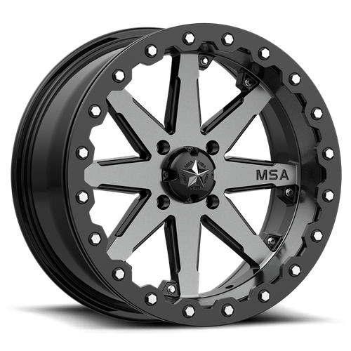 LOK UTV 15X7 4X137 CHARCOAL TINT 00MM