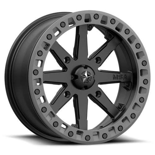 LOK2 UTV BL 14X7 4X137 S-BLK GRY-RG +0