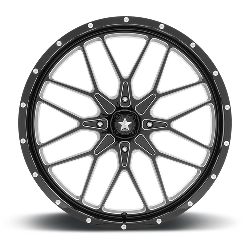 PORTAL UTV 24X7 4X156 115 G-BLK-MILL +0
