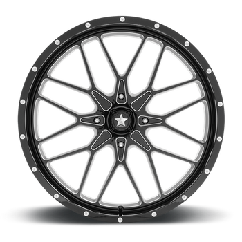 PORTAL UTV 24X7 4X137 112 G-BLK-MILL +0