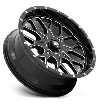 PORTAL UTV 20X7 4X137 112 G-BLK-MILL +0