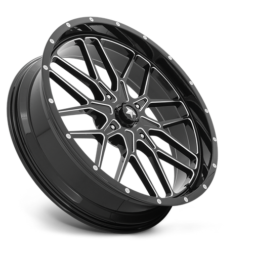 PORTAL UTV 24X7 4X156 115 G-BLK-MILL +0