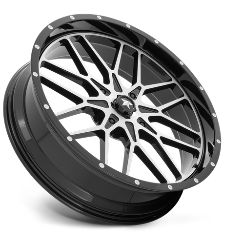 PORTAL UTV 24X7 4X156 115 G-BLK-MACH +0