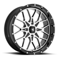 PORTAL UTV 22X7 4X156 115 G-BLK-MACH +0