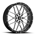 PORTAL UTV 24X7 4X156 115 G-BLK-MACH +0