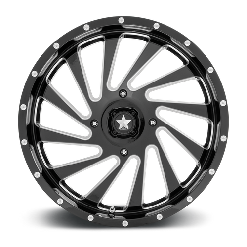 BLADE UTV 20X7 4X156 115 G-BLK-MILL +0